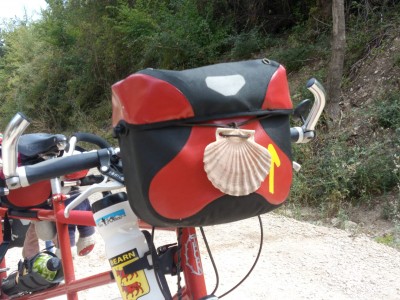 Jacobsschelp fietstas